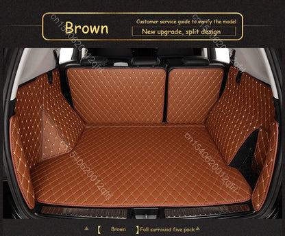 High quality! Full set car trunk mats for Nissan
