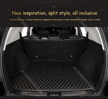 High quality! Full set car trunk mats for Nissan