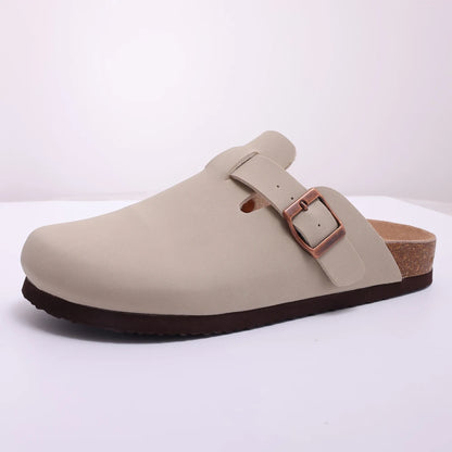 Comwarm Cork Men Clogs Slippers