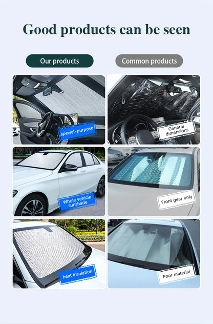 For Land Rover Discovery Car Windshield Sunshades Sun UV Protection Visor