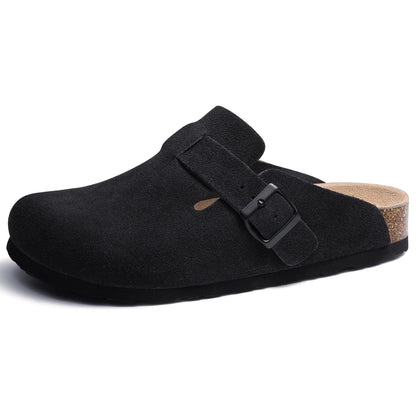 Comwarm Cork Men Clogs Slippers