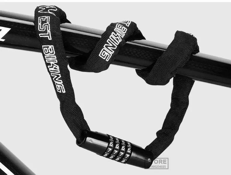 WEST BIKING Combination Bike Chain Lock