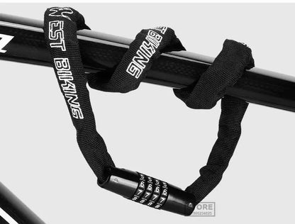 WEST BIKING Combination Bike Chain Lock