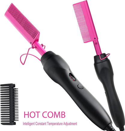 Hot Comb Hair Straightener