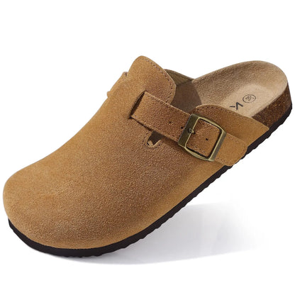 Comwarm Cork Men Clogs Slippers