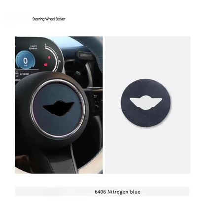 Italy Super Suede Car Steering Wheel Cover For Mini Cooper