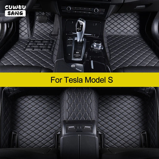 CUWEUSANG Custom Car Floor Mats For Tesla Model S