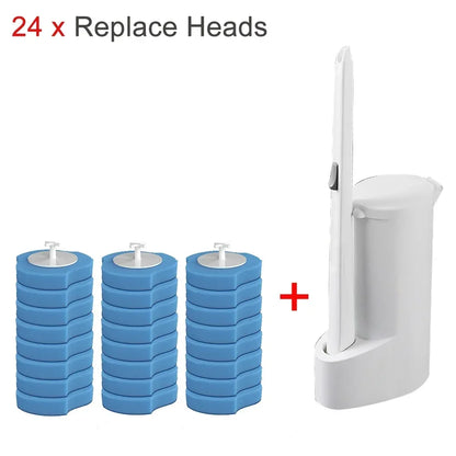 Disposable Toilet Brush Set