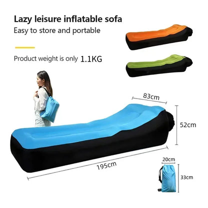 Inflatable Sofa Mattress Folding Camping  Air