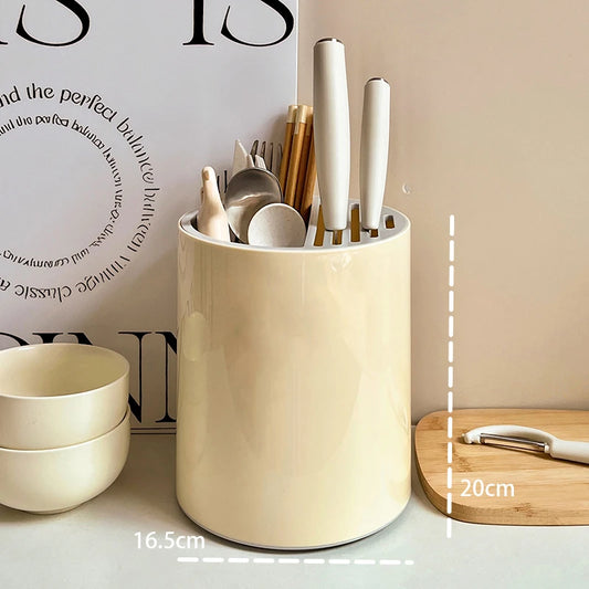 Kitchen Rotating Knife Holder Storage