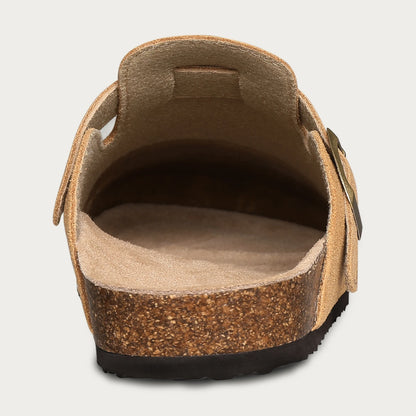 Comwarm Cork Men Clogs Slippers