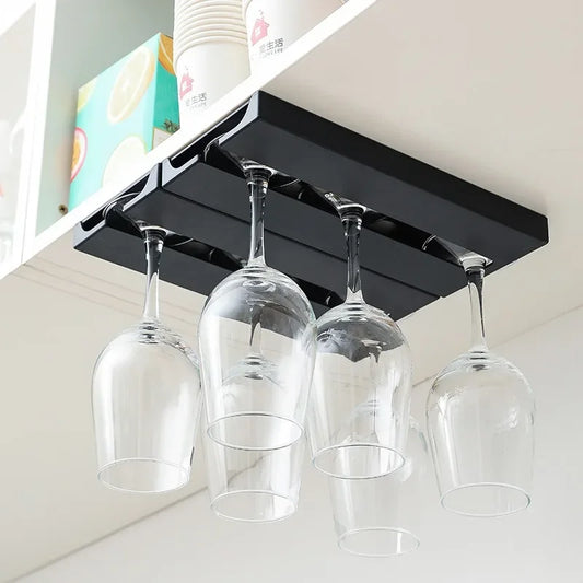 2PCS Upside-down Wine Kitchen Glass