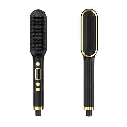 Thermostatic hair straightener