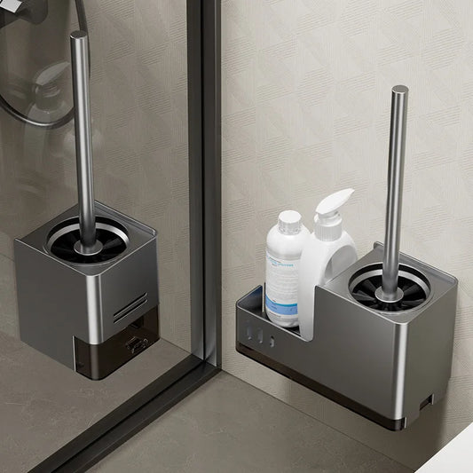 Toilet brush storage
