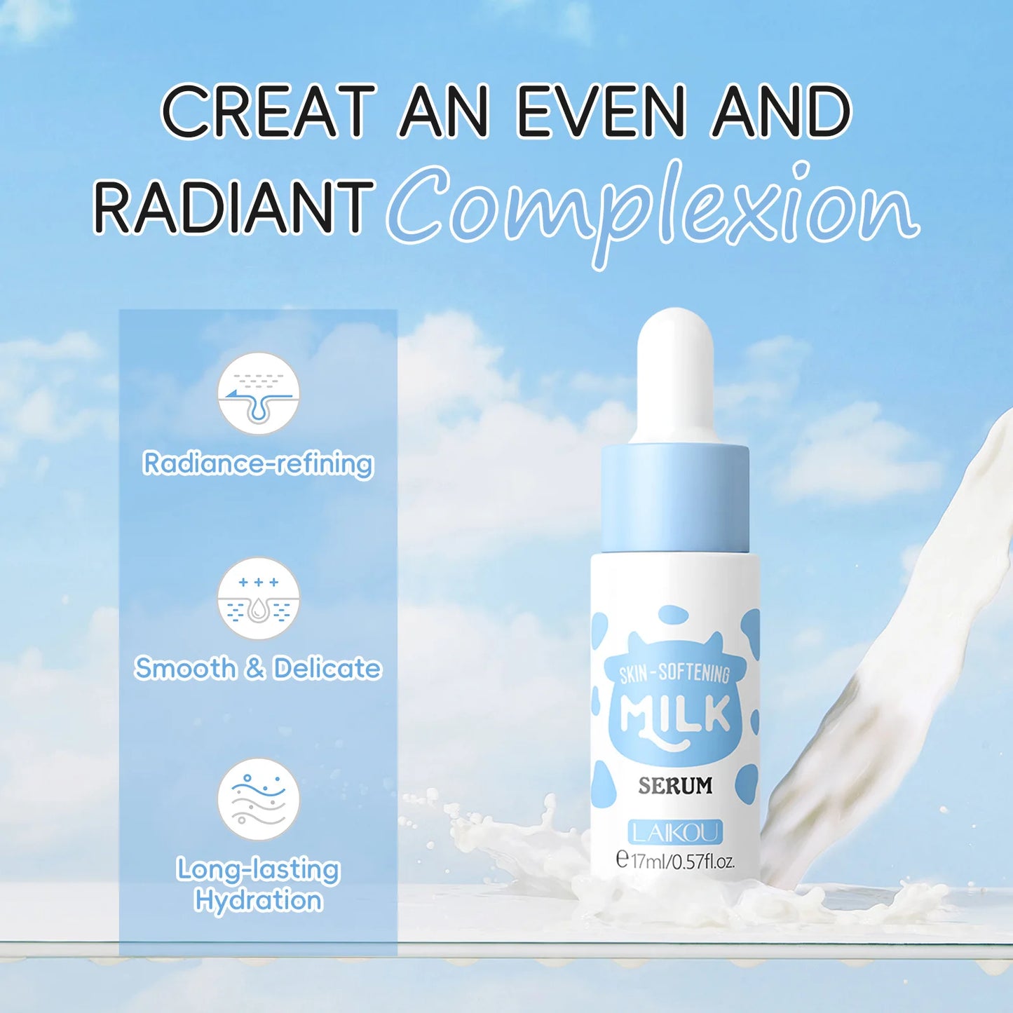 Milk Facial Serum for Face Skincare