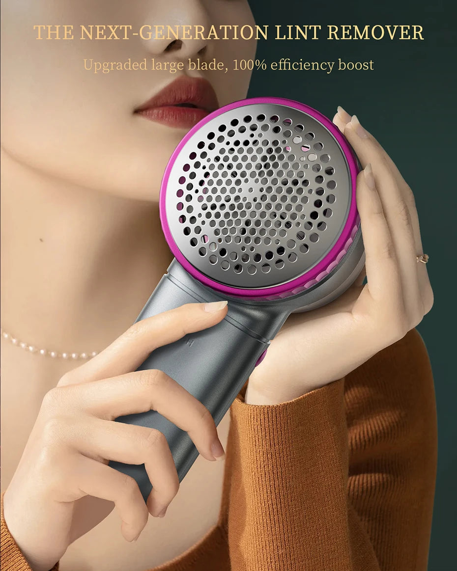 coldSky Lint Remover Sweater Shaver with Digital Display