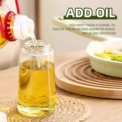 Oil Spray 2-in-1 Glass Household Kitchen Oil Spray