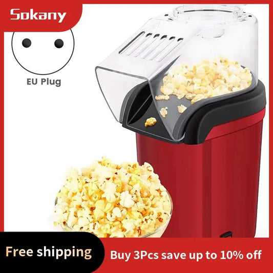 Electric Popcorn Maker Machine
