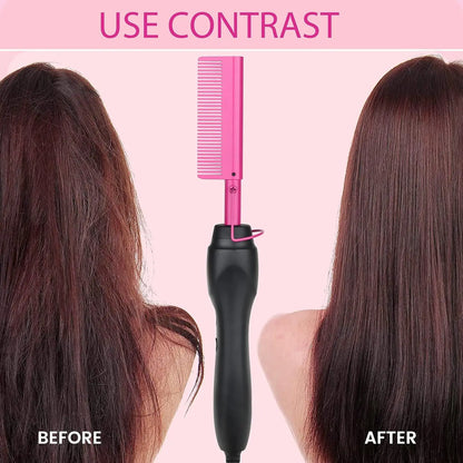 Hot Comb Hair Straightener