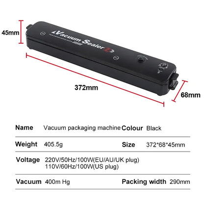 Vacuum Sealer Packaging Machine