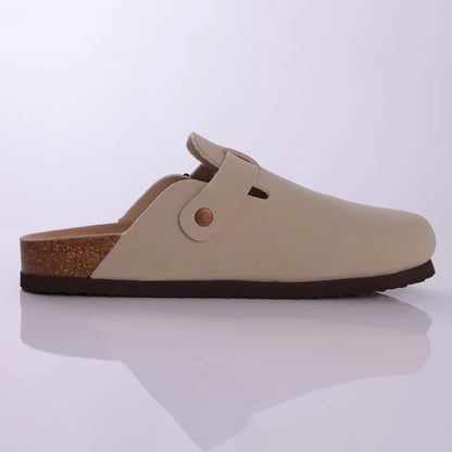 Comwarm Cork Men Clogs Slippers