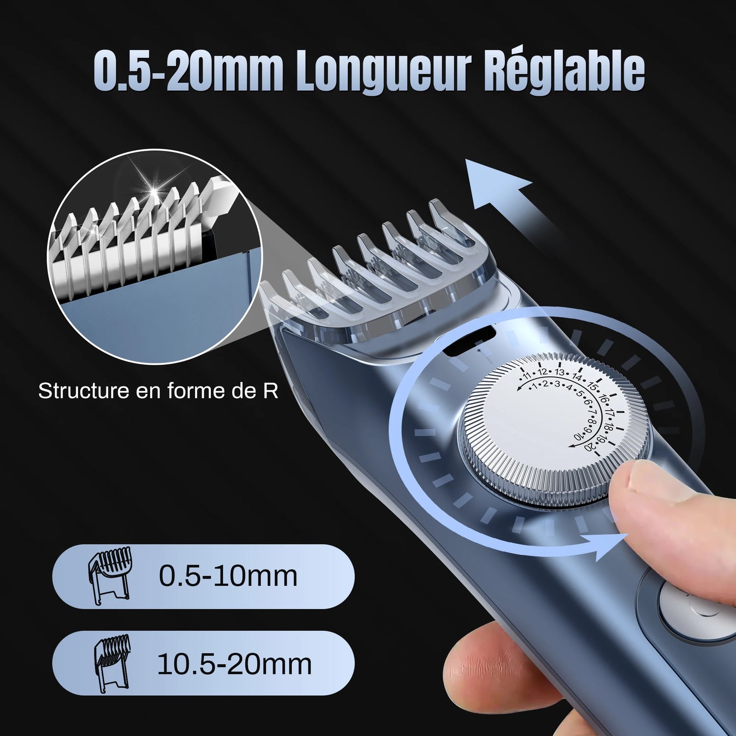 Professional Electric Hair Clipper Men