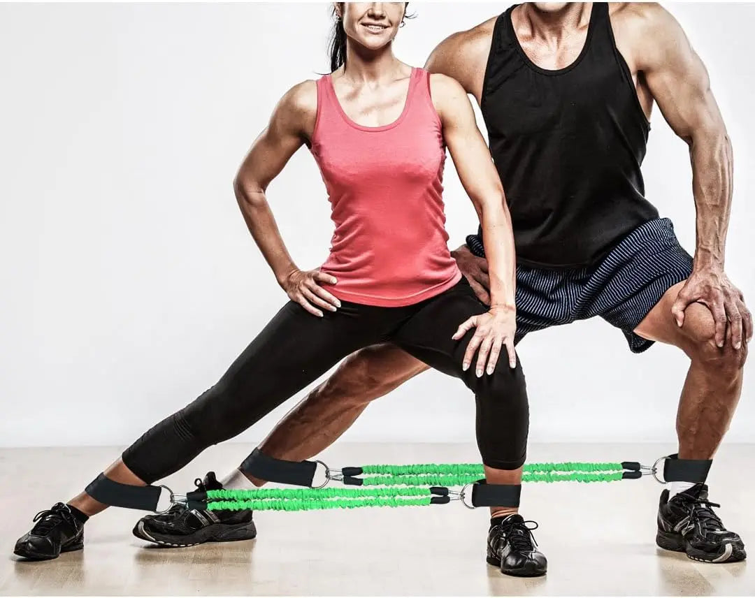 Ankle Resistance Training Speed and Agility Training Tool Ankle Resistance Bands for Football Basketball Taekwondo Yoga Boxing
