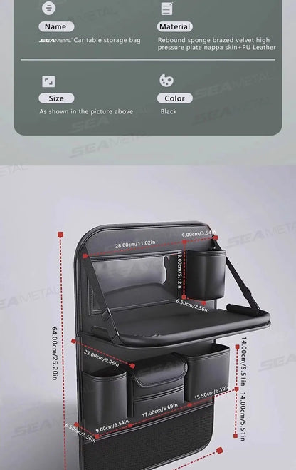 SEAMETAL Car Seat Back Storage