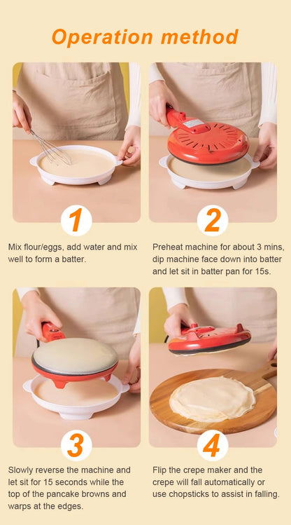 Pancake Machine Electric Crepe Baking Pan