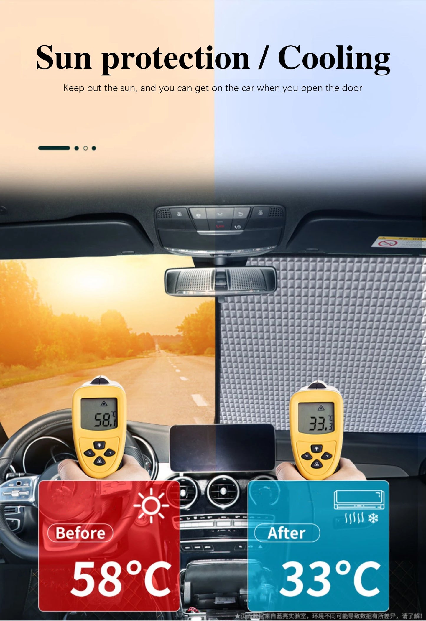 For Land Rover Discovery Car Windshield Sunshades Sun UV Protection Visor