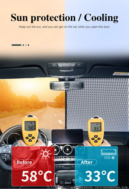 For Land Rover Discovery Car Windshield Sunshades Sun UV Protection Visor