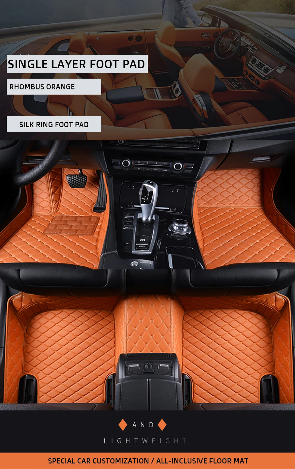 DOODRYER Custom Car Floor Mats For Maserati