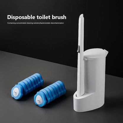 Disposable Toilet Brush Set