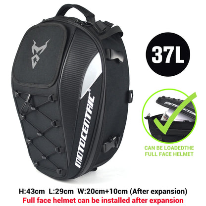 Motocentric Waterproof Motorcycle Tail Bag Multifunction