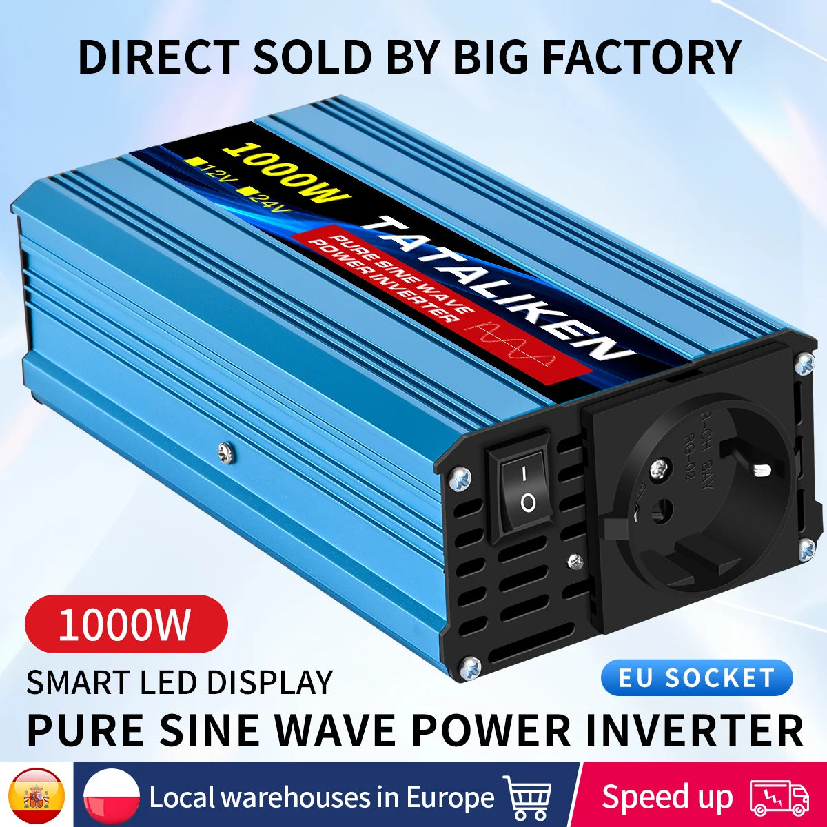 Inverters 12V to 220V