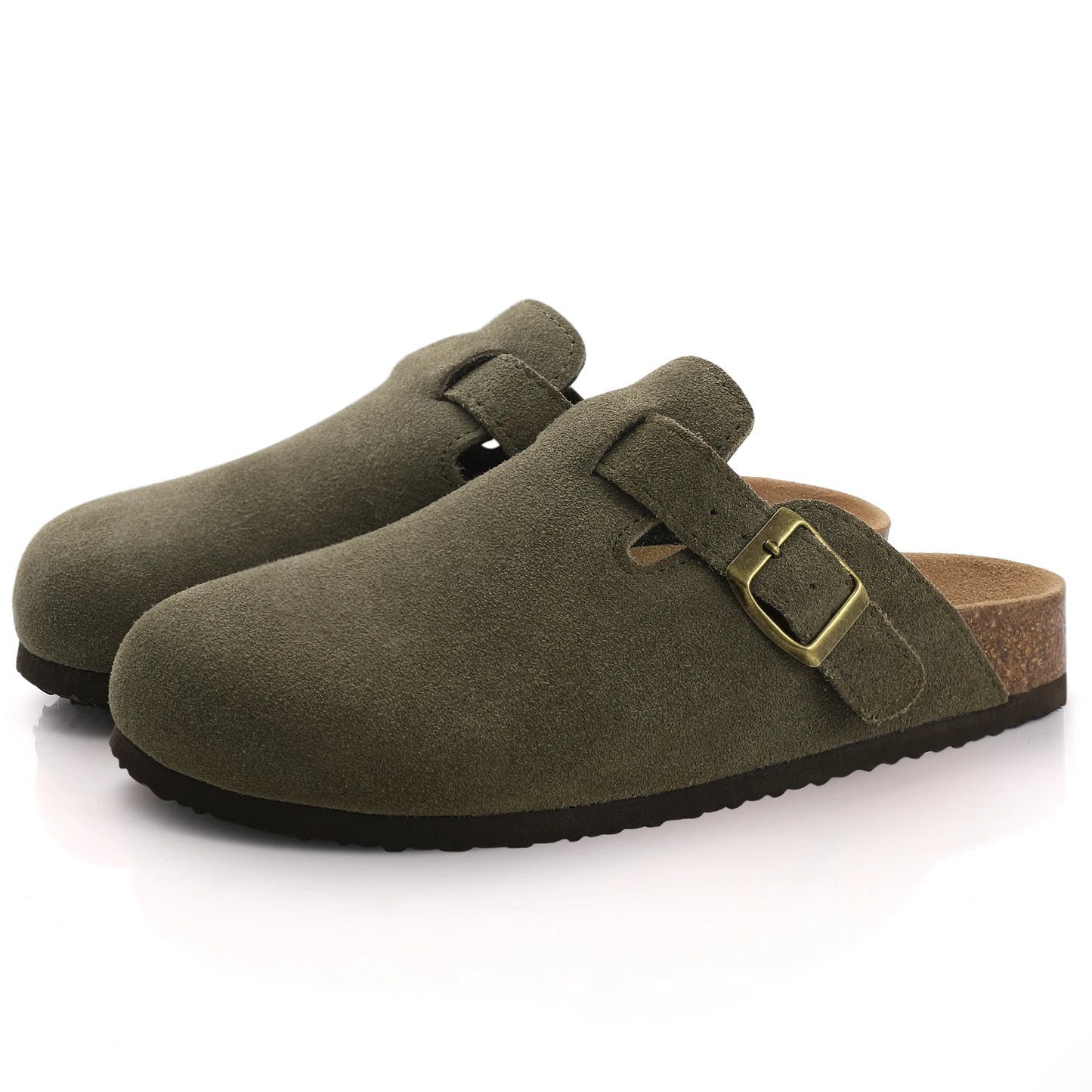 Comwarm Cork Men Clogs Slippers