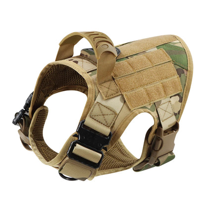 Military Large Dog Harness Pet German