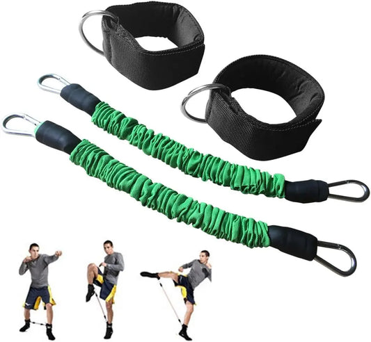 Ankle Resistance Training Speed and Agility Training Tool Ankle Resistance Bands for Football Basketball Taekwondo Yoga Boxing