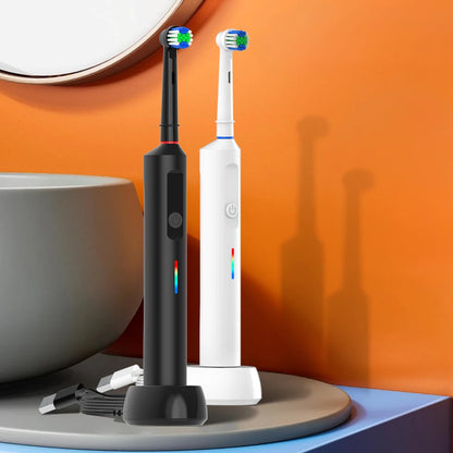 Smart Wireless Charging Rotating Electric Toothbrush