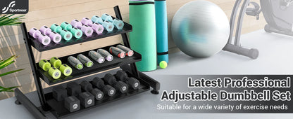 Sportneer Adjustable Dumbbells 4-in-1