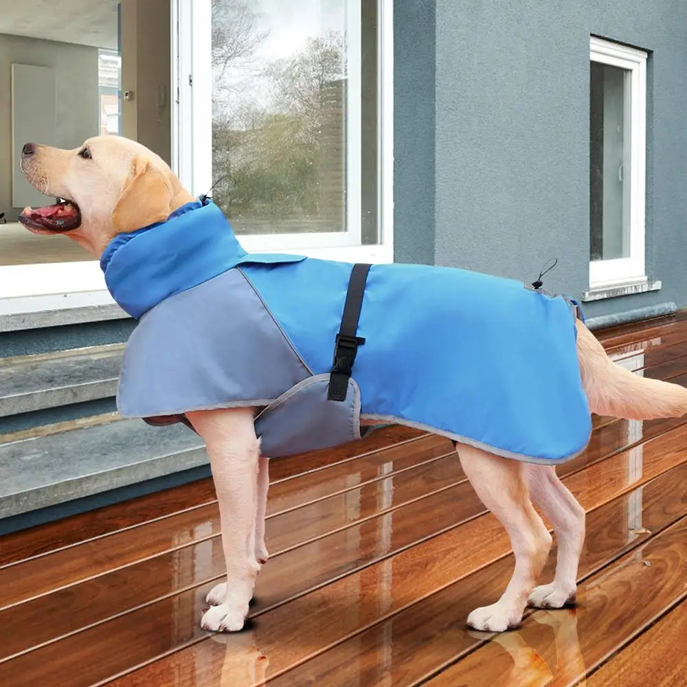 Dog Rain Jacket Hooded