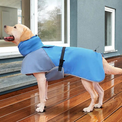 Dog Rain Jacket Hooded