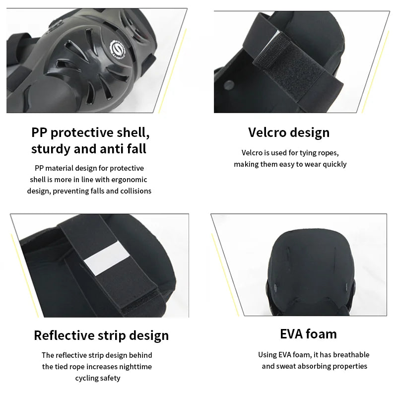 Star Field Knight New Motorcycle Elbow and Knee Protection Set