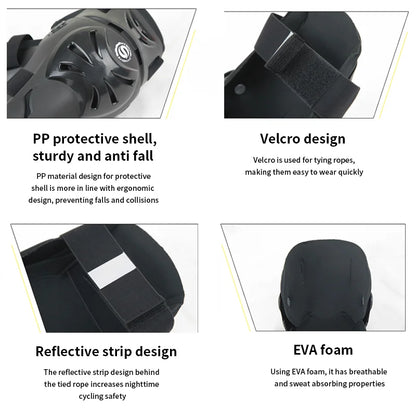 Star Field Knight New Motorcycle Elbow and Knee Protection Set