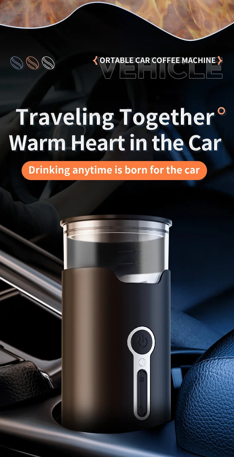 3-in-1 Portable Coffee Maker for Capsule Coffee