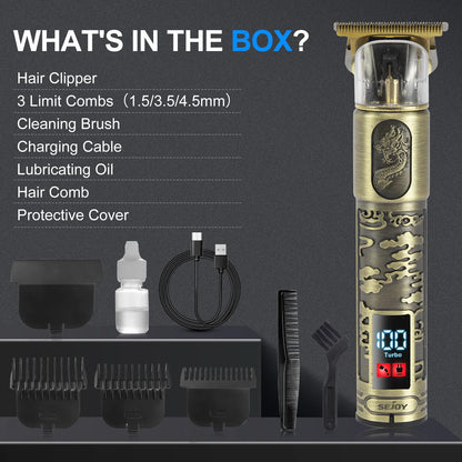 SEJOY Shaver Men USB Electric Shaver Powerful