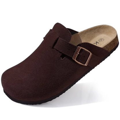 Comwarm Cork Men Clogs Slippers