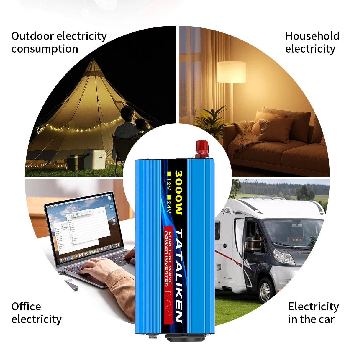 Inverters 12V to 220V