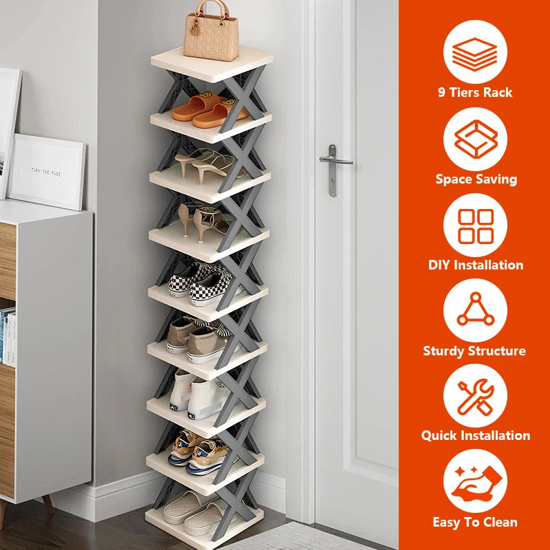 Shoe Rack Storage Organizer Detachable