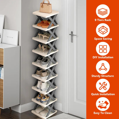 Shoe Rack Storage Organizer Detachable